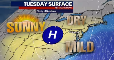 Weather Dc forecast: Breezy Wednesday brings showers, storms, then cooler air