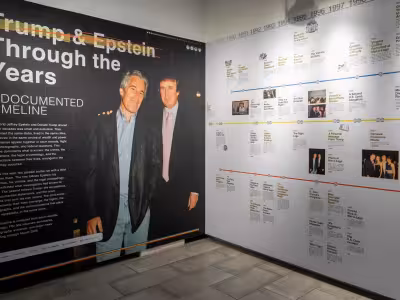 Epstein Files go on display in NYC reading room with 3.5 million pages