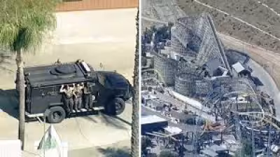 Six Flags Magic Mountain locked down after bomb threat report in Valencia