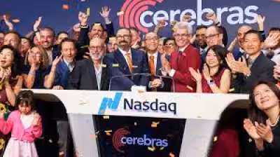 Ai : Cerebras bondit de 68 % pour ses débuts en Bourse