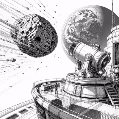 Asteroid 2026jh2 fliegt am 18. Mai in geringem Abstand an der Erde vorbei