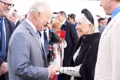 Elba Actor joins King Charles III at Buckingham Palace for 50-year Trust mark