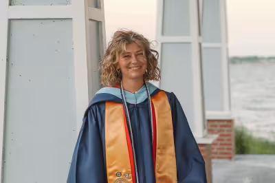 15-year-old Karis Dryer graduates from Liberty University with teaching degree