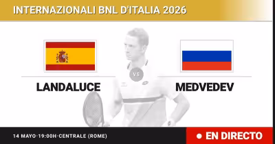 Martín Landaluce surprend à Rome et défie Medvedev jeudi