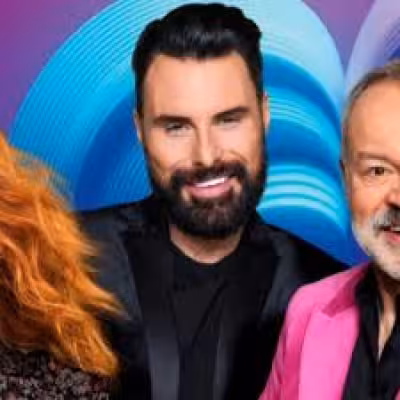 Michael Ostrowski and Victoria Swarovski bring calm to Vienna's Eurovision stage