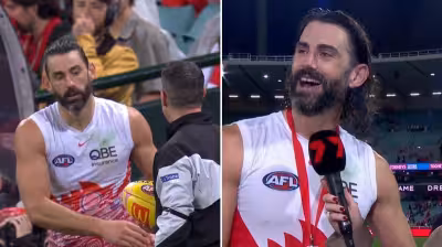Brodie Grundy Craig Mcrae Exchange reveals boundary-line banter at the SCG