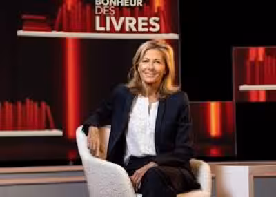 Claire Chazal : le texte visible renvoie surtout à des données et à une newsletter