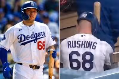 Dalton Rushing frustrates in Dodgers' 5-2 win over Giants