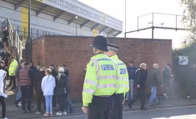 Notts County face Chesterfield with police warning over crowd disorder