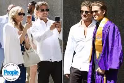 Reese Witherspoon Son Graduation brings family reunion at NYU ceremony