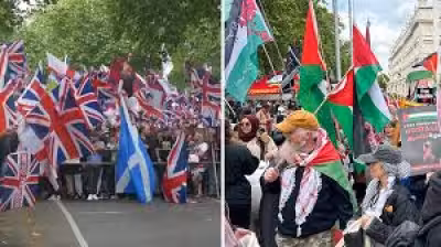 Tommy Robinson et des marches rivales agitent Londres, 11 arrestations