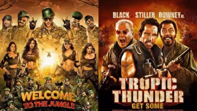Welcome to the Jungle teaser sparks Tropic Thunder comparisons online
