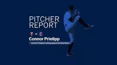 Connor Prielipp allows one run over five innings in Twins' loss to Guardians