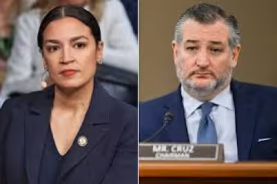 Cruz responde a Ocasio-Cortez tras insulto y choque por su pasado de bartender