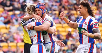 Fletcher Sharpe shines as Knights overpower Titans 36-12 in Brisbane