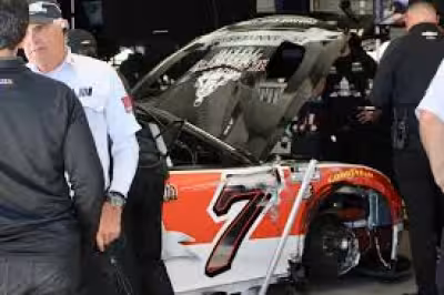 Fox Sports reporter Amanda Busick spared serious injury in Dover cart scare