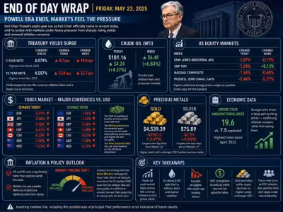 Jerome Powell : les marchés réagissent à la fin de son mandat et à l’inflation