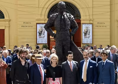 Rafael de Paula ya tiene monumento en Jerez tras décadas de espera