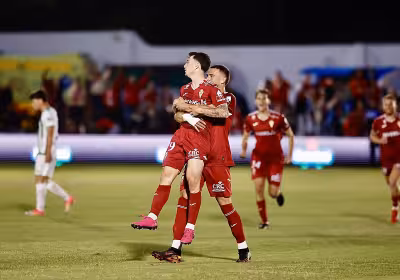 Real Murcia golpea primero en El Pozuelo y se acerca a la salvación