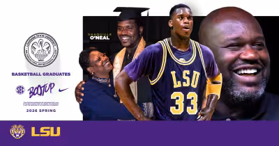 Shaq earns LSU Master of Liberal Arts degree at Saturday ceremony