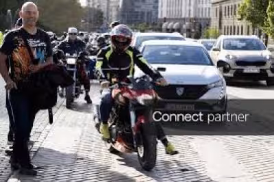 Sofia bikers shut down key points in national insurance protest