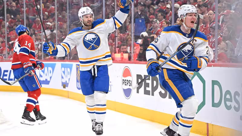Zach Metsa scores in playoff debut as Sabres force Game 7