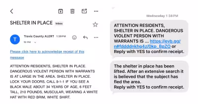 Austin Shelter In Place Alert Reaches 51,789 in South Austin