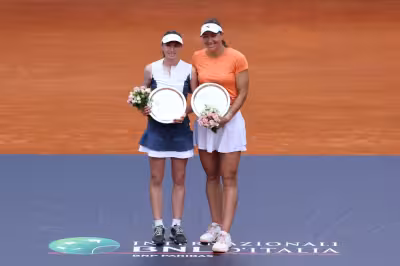 Cristina Bucșa cae en la final de Roma y firma su tercera final WTA 1000