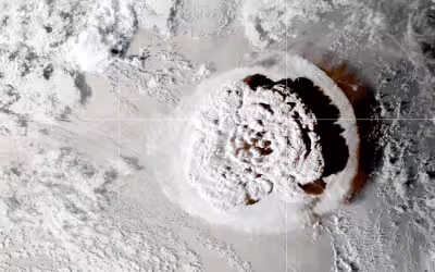 Earth's Atmosphere Revealed a Surprise Methane-Snaring Volcano Plume