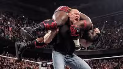 Brock Lesnar Wwe Raw Return shocks Greensboro as Oba Femi is attacked