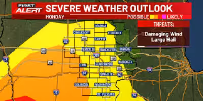 Kcci Radar: Severe storms still possible late Monday night before cooler air arrives