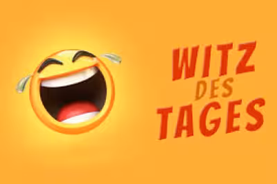 Kurier bringt den Witz des Tages mit drei kurzen Punchlines am Dienstag