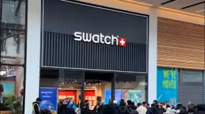 New Swatch Watches draw queues as stores close again in Manchester and Liverpool