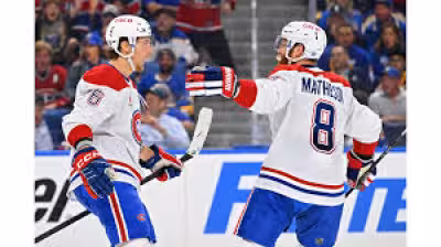 Nhl Live Stream : Montreal mène Buffalo 3-2 après un début de match frénétique