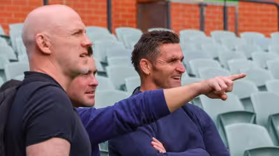 Steve Tandy scouts Adelaide Oval ahead of Rugby World Cup 2027