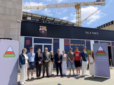 Wales launches youth-led Peace and Goodwill Message in Barcelona