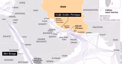 Détroit D'ormuz : l'Iran menace de taxer les câbles sous-marins