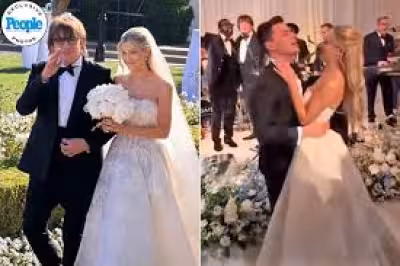 Heather Locklear, Richie Sambora reunite as daughter Ava marries Tyler Farrar