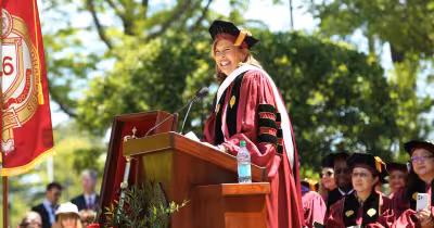 Kotb tells Fordham graduates about rejection, detours and persistence