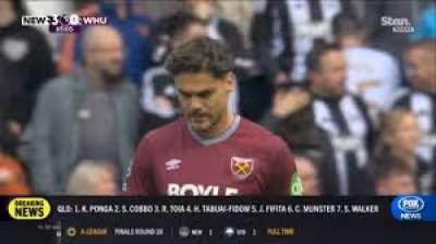 West Ham lose 3-1 at Newcastle and need Chelsea to help survival bid