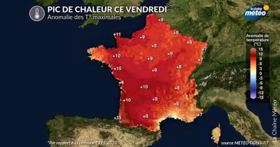 Canicule : la France entre dans un dôme de chaleur dès mercredi