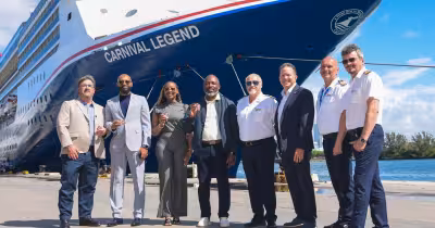 Carnival Cruise Line Debuts New Patriotic Bow Crest On Ships Ahead of Memorial Day