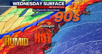 Dc Weather alert: Strong storms, hail and 70 mph gusts possible before cool-down