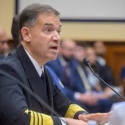 Seth Moulton clashes with Adm. Brad Cooper over Iran, war powers and risk