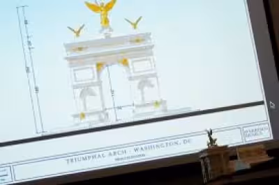 Trump Approval: Fine Arts Panel Backs 250-Foot Arc de Trump in DC