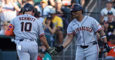 Giants Game: San Francisco tops A’s 6-4 in a sold-out rivalry at Sutter Health Park