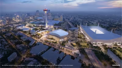 Okc Score: Spurs hire contractors as $1.3 billion arena plan advances