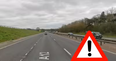 A12 Traffic halts near Boreham after multi-vehicle crash closes road