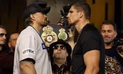 Usyk Fight tonight in Giza pits Ukrainian champion against Verhoeven