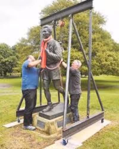 Brian Clough statue in Middlesbrough park set for two months of repairs